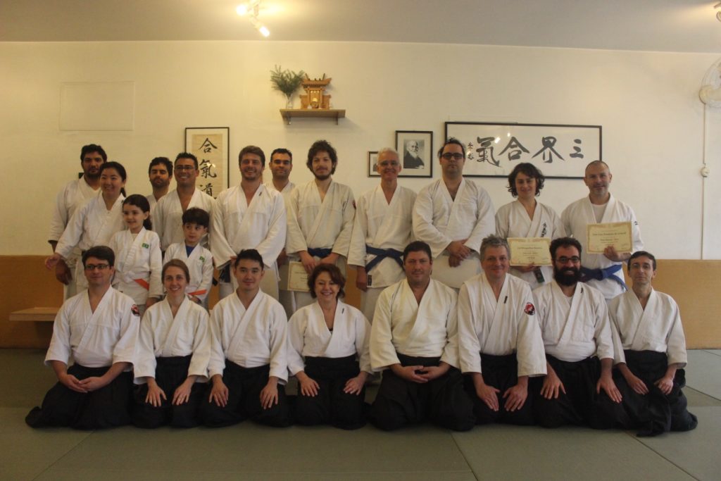 Praticantes de Aikido do Dojo Aikido Nova Era